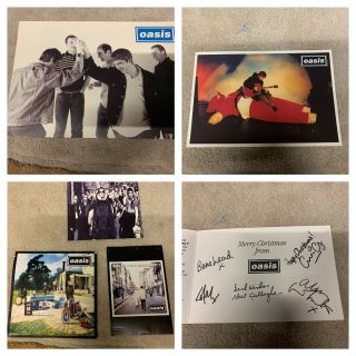 Oasis Exclusive Christmas Cards & Postcards 95 - 97
