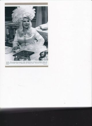 Mae West B&w 4x6 Photo