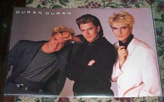 Duran Duran Notorious Vintage Group Poster