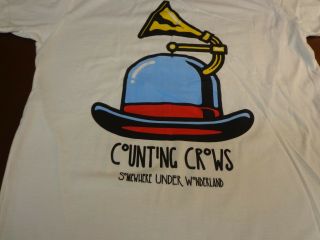 Counting Crows Somewhere Under Wonderland Album T Shirt Without Tag Large R6