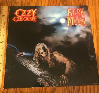 Ozzy Osbourne/ Promo Flat/ Bark At The Moon/ 1983/ Original/ Vintage/ Jake E Lee
