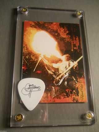 Look - Kiss Gene Simmons Tour Guitar Pick / Card Display 7 Great Gift
