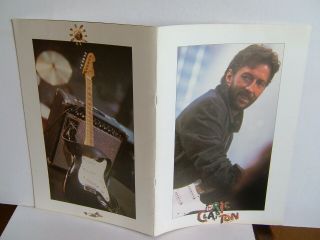 Eric Clapton - Behind The Sun 1985 Uk Tour Programme Program