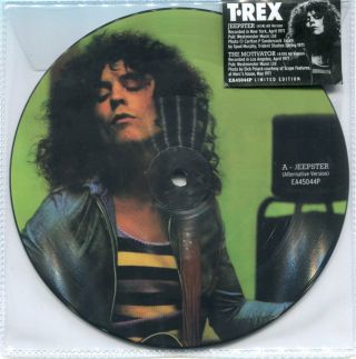 Marc Bolan / T.  Rex : Jeepster / The Motivator - 7 " Picture Disc - Limited Copies