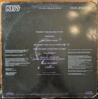 KISS Paul Stanley Solo Album & Poster - 1978 Mural Part 1 of 4 2