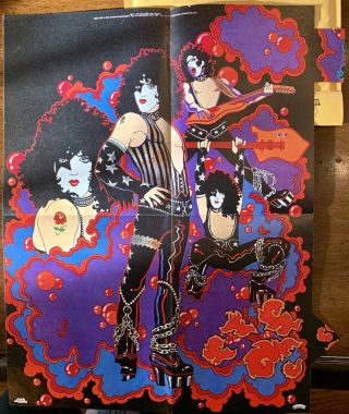 KISS Paul Stanley Solo Album & Poster - 1978 Mural Part 1 of 4 5