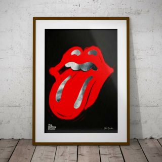 Rolling Stones Tongue & Lips Poster Framed Or 3 Print Options Exclusive 2019