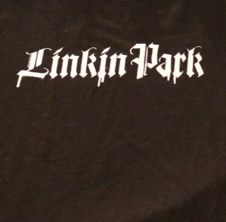 Vintage 2003 Linkin Park Logo Meteora Concert Tour T Shirt
