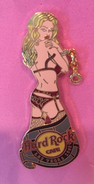Hard Rock Cafe Pin: Las Vegas Sexy Girl