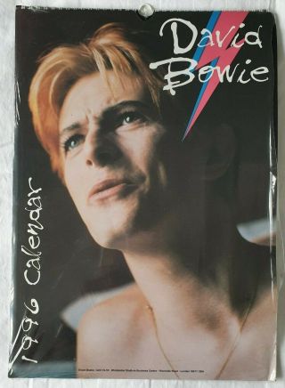 1996 David Bowie Calendar By Oliver Books - Featuring Twelve 40cm X 30cm Photos