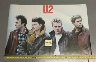 Vintage U2 1983 Poster / 23 X 35 Inches