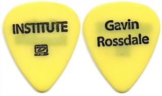 Institute Gavin Rossdale Authentic 2005 Tour Band Issued Stage Guitar Pick Bush