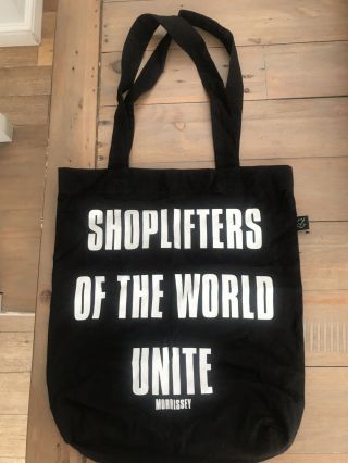 Morrissey - The Smiths - V Rare Concert Tote Bag - And - Marr - Manchester