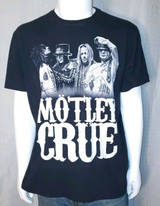 Motley Crue Hard Rock Hotel 2012 Las Vegas Concert Tour Tshirt Sz Mens L