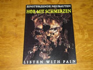 Einsturzende Neubauten - Listen With Pain Book (promo)