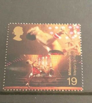 Queen - Freddie Mercury: Stamp - Uk 1999 - Millenium 1999/28 -