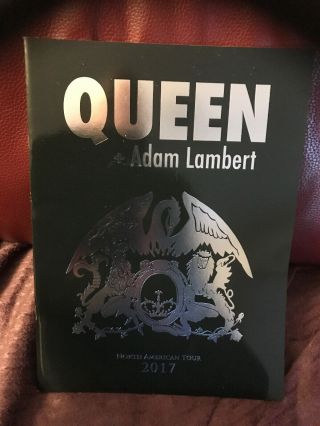 Queen And Adam Lambert North American Tour Programme 2017