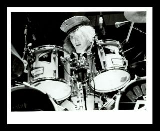 1980s Rikki Rockett On Stage Vintage Photo Poison Drummer Gp