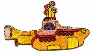 Beatles British Collectio: Beatles Yellow Submarine Fine Embroidery Patch