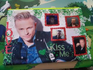 Westlife Nicky Byrne Cosmetic Make Up Bag Pouch Wallet Purse Pencil Case (4)