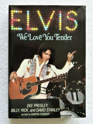 Elvis,  We Love You Tender By Martin Torgoff.  1st Printing Hard Back Book