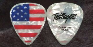 Ted Nugent 2012 Concert Tour Guitar Pick Ted 
