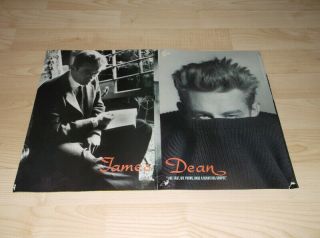 JAMES DEAN Retro Rare Clippings Cuttings,  Fold Out Poster 2