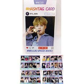 Bts (bangtan Boys) Jimin Goods Hash Tag Photo Card 20p K - Pop