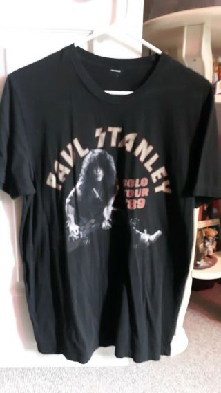 Kiss Paul Stanley 1989 Solo Tour T - Shirt