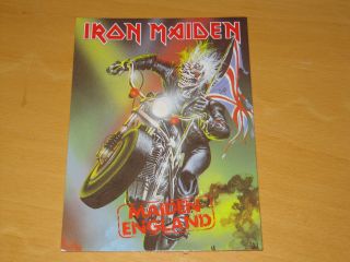 Iron Maiden - Maiden England - Vintage Postcard  (promo)