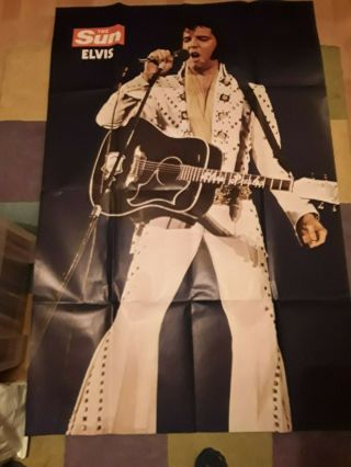 Elvis Presley Giant Poster.  The Sun