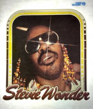 Stevie Wonder 80s Memorabilia Vintage Retro Tshirt Transfer Print,  Nos