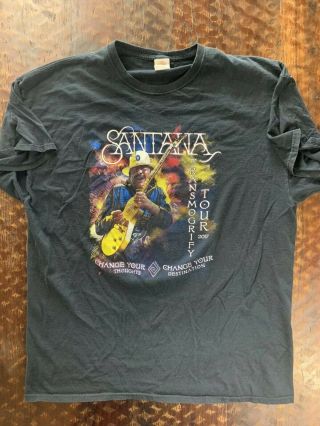 Santana Transmogrify Tour 2017 Graphic T Shirt Xxl