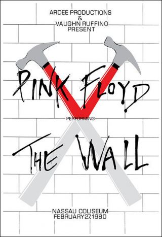 Pink Floyd 1980 York Concert Poster
