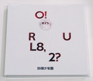 Bts - O Rul8,  2? (1st Mini) Cd,  2 Photocards,  Photobook,  Folded Poster /w Gift