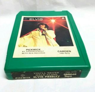 Elvis Presley 8 Track Tape You ' ll Never Walk Alone in Good 3