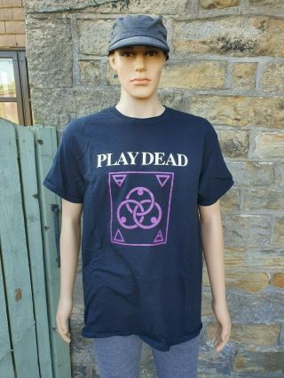 Rodney Wears.  Vintage Rare Play Dead T Shirt [goth Rock]