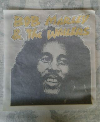 Bob Marley Vintage Iron On Transfer X10 166 The Wailers