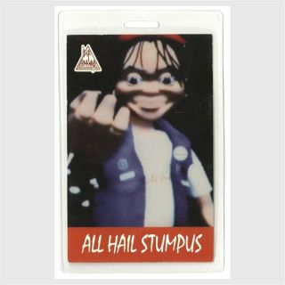 Def Leppard Authentic 1992 Laminated Backstage Pass Adrenalize Tour Stumpus