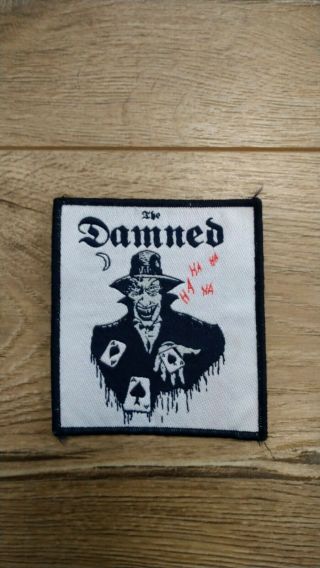 The Damned Patch,  Vintage,  Collectable,  Rare Music Patch
