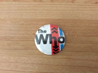1970s Mod Badge The Who.
