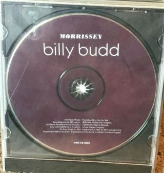 Morrissey Billy Budd 1 - Track Us Promo Single