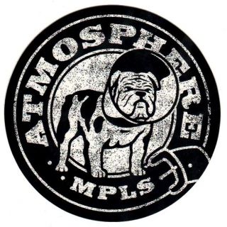 Atmosphere Ltd Ed Rare Sticker,  Hip - Hop Rap Pop Stickers Rhymesayers