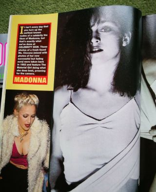 Madonna TWO Celebrity Skin Magazines - Adults Only 2
