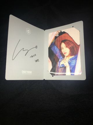 Twice Chaeyoung Page Two Lenticular Kpop