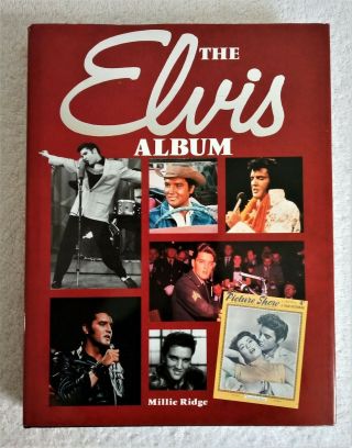 The Elvis Album By Millie Ridge 1991 Hardback Photo Book.
