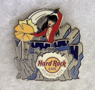 Hard Rock Cafe Atlantic City Sexy Girl Playing Frozen Drums Pin 72418