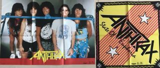 Anthrax ‎– State Of Euphoria Poster And Bandana Only