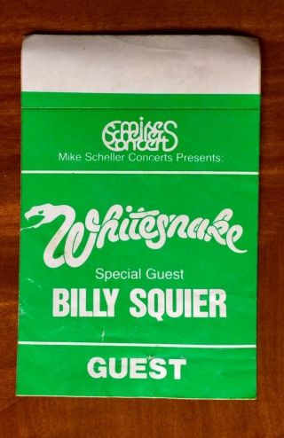 Whitesnake‬ “come An’ Get It” Tour With Special Guest Billy Squier
