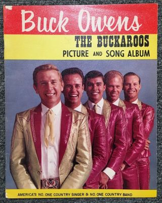 Buck Owens & The Buckaroos Picture & Song Album 1965,  Fan Club Membership Form